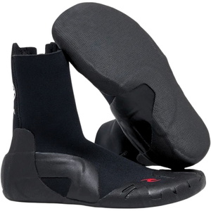 Rip Curl Omega 5mm 2026 Bota Con Cremallera Y Punta Redonda 123MSA - Black